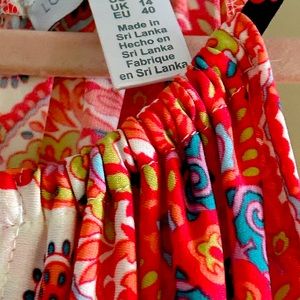 Boho long summer dress!! Beautiful summer pattern!! Never been worn!!